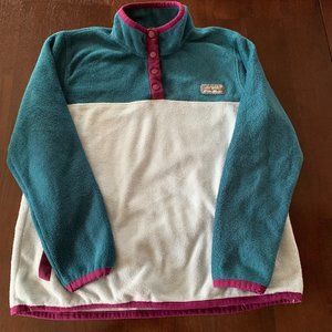 Eddie Bauer Quest Fleece Snap-Neck Pullover SZ L